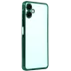 Samsung Galaxy A07 4G Lensli Silikon - Yeşil
