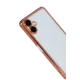 Samsung Galaxy A07 4G Lensli Silikon - Çöl Titanyum