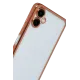 Samsung Galaxy A07 4G Lensli Silikon - Çöl Titanyum
