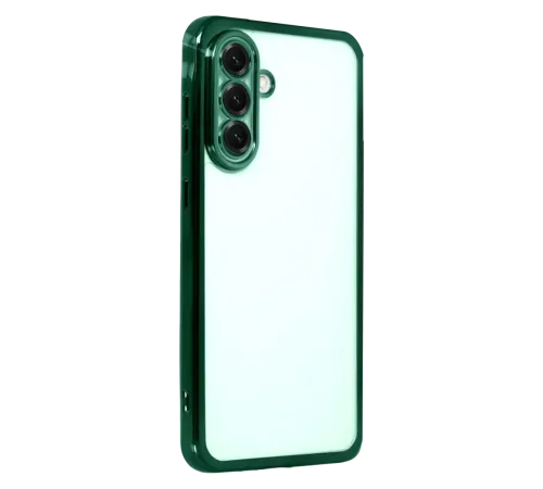 Samsung Galaxy A17 5G Lensli Silikon - Yeşil