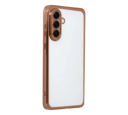 Samsung Galaxy A17 5G Lensli Silikon - Çöl Titanyum