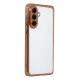 Samsung Galaxy A17 5G Lensli Silikon - Çöl Titanyum