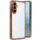 Samsung Galaxy A17 5G Lensli Silikon - Çöl Titanyum