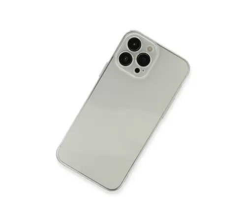 Apple iPhone 13 Pro Max Kılıf Fly Lens Silikon - Şeffaf