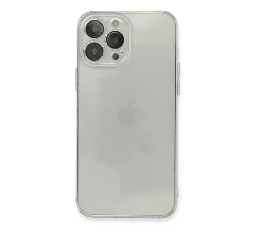 Apple iPhone 13 Pro Max Kılıf Fly Lens Silikon - Şeffaf