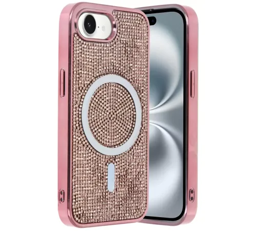 Apple iPhone 16E Helen Magsafe Kapak - Pembe