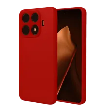 Xiaomi Mi 15T Pro Nano içi Kadife Silikon - Kırmızı