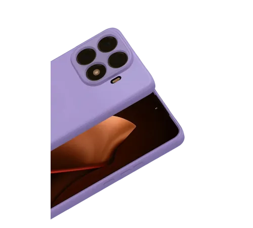 Xiaomi Mi 15T Pro Nano içi Kadife Silikon - Lila