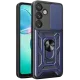 Samsung Galaxy S26 Plus Pars Lens Yüzüklü Silikon - Lacivert