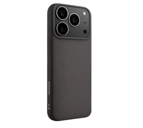 Apple iPhone 17 Pro Max Nano içi Kadife Silikon - Gri