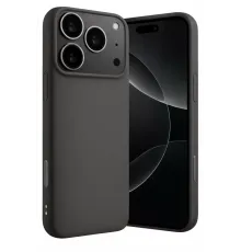 Apple iPhone 17 Pro Max Nano içi Kadife Silikon - Gri