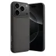 Apple iPhone 17 Pro Max Nano içi Kadife Silikon - Gri