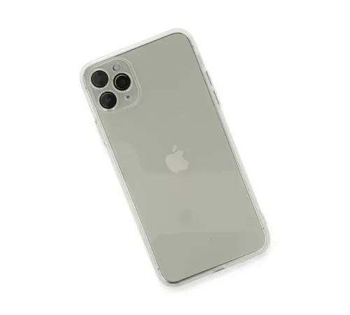 Apple iPhone 11 Pro Max Kılıf Fly Lens Silikon - Şeffaf
