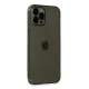 Apple iPhone 12 Pro Kılıf Fly Lens Silikon - Siyah