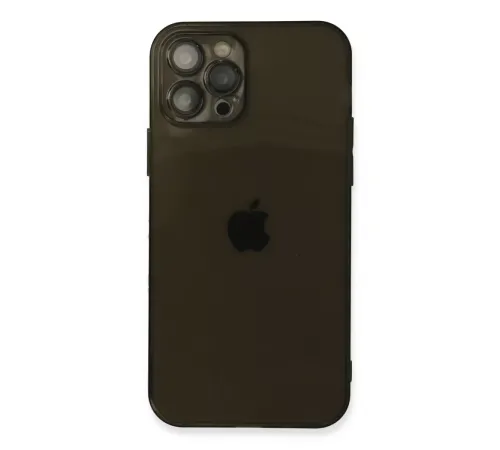Apple iPhone 12 Pro Kılıf Fly Lens Silikon - Siyah