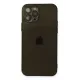 Apple iPhone 12 Pro Kılıf Fly Lens Silikon - Siyah