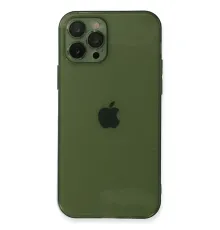 Apple iPhone 12 Pro Kılıf Fly Lens Silikon - Yeşil