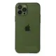 Apple iPhone 12 Pro Kılıf Fly Lens Silikon - Yeşil