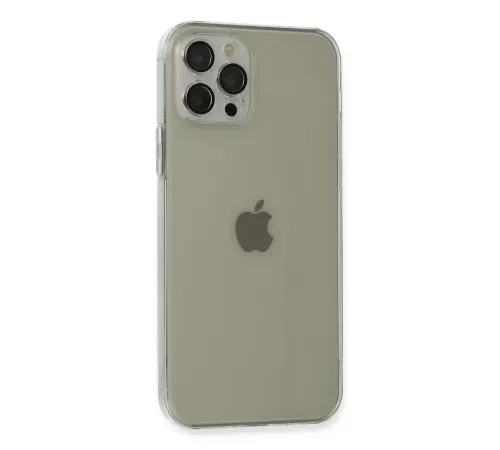 Apple iPhone 12 Pro Kılıf Fly Lens Silikon - Şeffaf