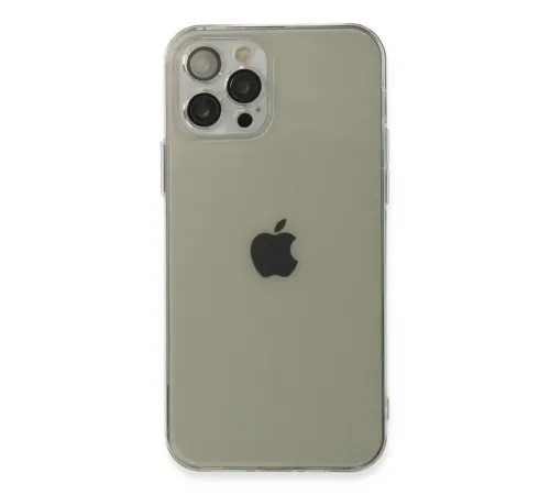 Apple iPhone 12 Pro Kılıf Fly Lens Silikon - Şeffaf