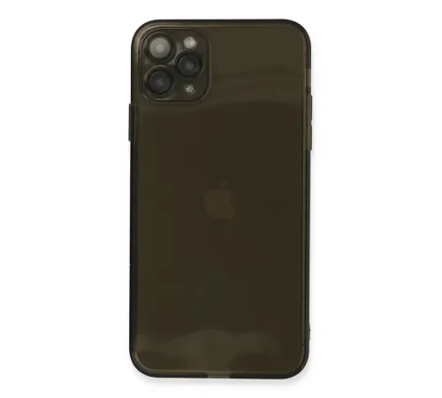 Apple iPhone 11 Pro Kılıf Fly Lens Silikon - Siyah