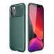 Apple iPhone 11 Pro Kılıf Auto Focus Karbon Kapak - Yeşil