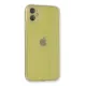 Apple iPhone 12 Kılıf Fly Lens Silikon - Şeffaf