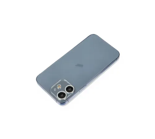 Apple iPhone 12 Shine Kamera Lens Koruma Cam - Gümüş
