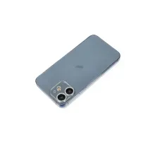 Apple iPhone 12 Shine Kamera Lens Koruma Cam - Gümüş