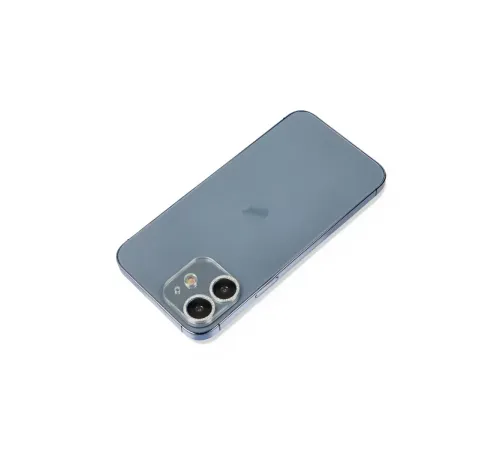 Apple iPhone 12 Mini Shine Kamera Lens Koruma Cam - Gümüş