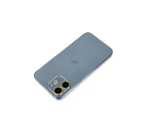 Apple iPhone 12 Mini Shine Kamera Lens Koruma Cam - Gold