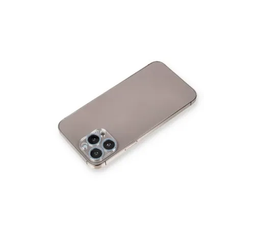 Apple iPhone 12 Pro Shine Kamera Lens Koruma Cam - Sierra Blue