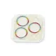 Apple iPhone 13 Pro Shine Kamera Lens Koruma Cam - Rainbow