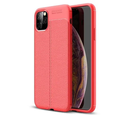 Apple iPhone 11 Pro Kılıf Auto Focus Kapak - Kırmızı