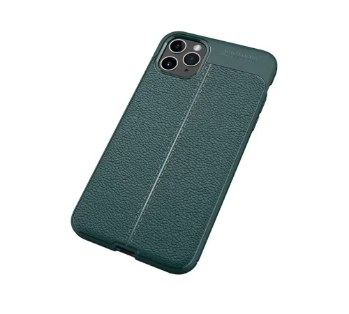 Apple iPhone 11 Pro Max Kılıf Auto Focus Kapak - Yeşil