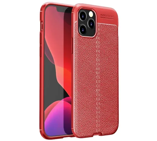 Apple iPhone 12 Pro Kılıf Auto Focus Kapak - Kırmızı