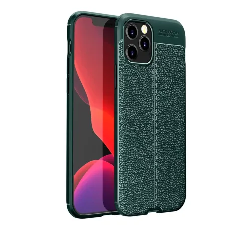 Apple iPhone 12 Pro Kılıf Auto Focus Kapak - Yeşil