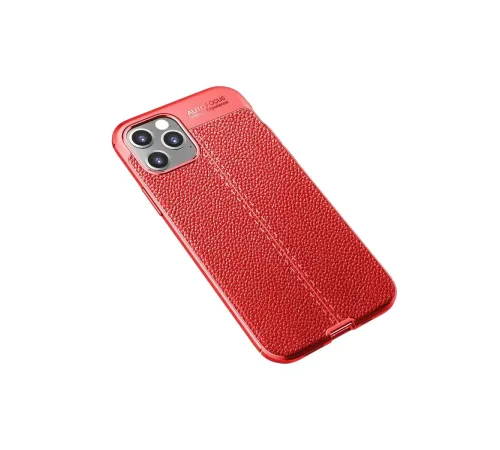 Apple iPhone 12 Pro Max Kılıf Auto Focus Kapak - Kırmızı