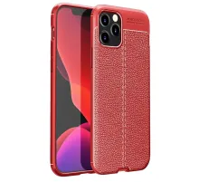 Apple iPhone 12 Pro Max Kılıf Auto Focus Kapak - Kırmızı