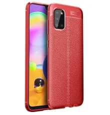 Samsung Galaxy A31 Kılıf Auto Focus Kapak - Kırmızı