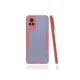 Vivo V21 Kılıf Platin Silikon - Pembe