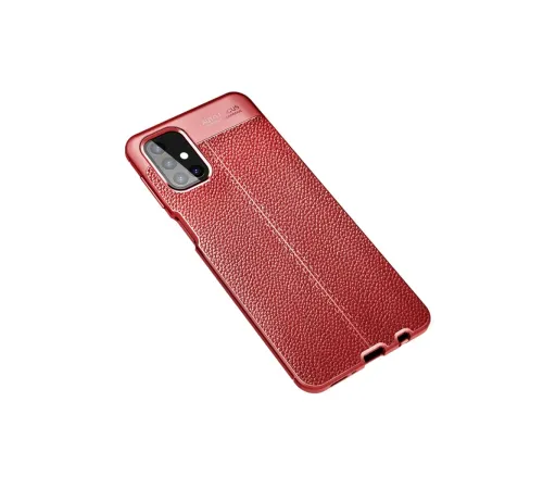 Samsung Galaxy M31S Kılıf Auto Focus Kapak - Kırmızı