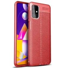 Samsung Galaxy M31S Kılıf Auto Focus Kapak - Kırmızı