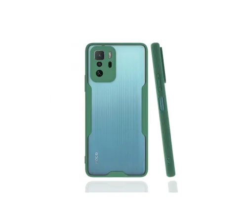 Xiaomi Poco X3 GT Kılıf Platin Silikon - Yeşil