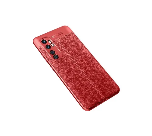 Xiaomi Mi Note 10 Lite Kılıf Auto Focus Kapak - Kırmızı