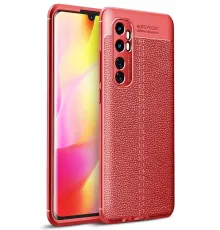 Xiaomi Mi Note 10 Lite Kılıf Auto Focus Kapak - Kırmızı