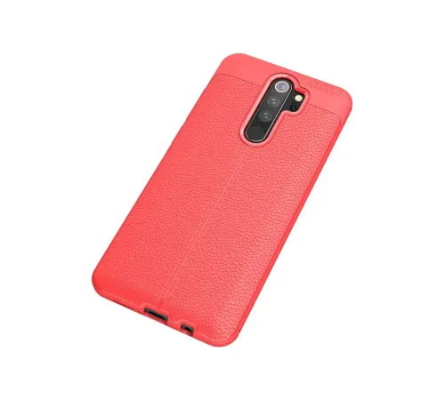 Xiaomi Redmi Note 8 Pro Kılıf Auto Focus Kapak - Kırmızı