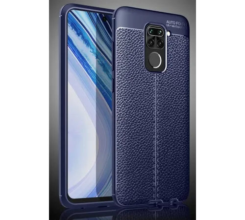 Xiaomi Redmi Note 9 Kılıf Auto Focus Kapak - Lacivert