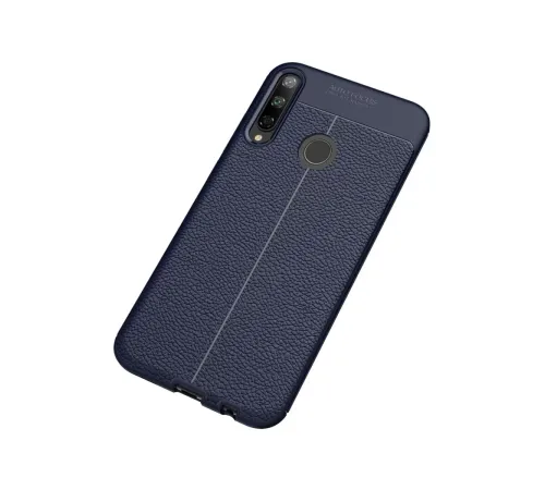 Huawei P40 Lite E Kılıf Auto Focus Kapak - Lacivert