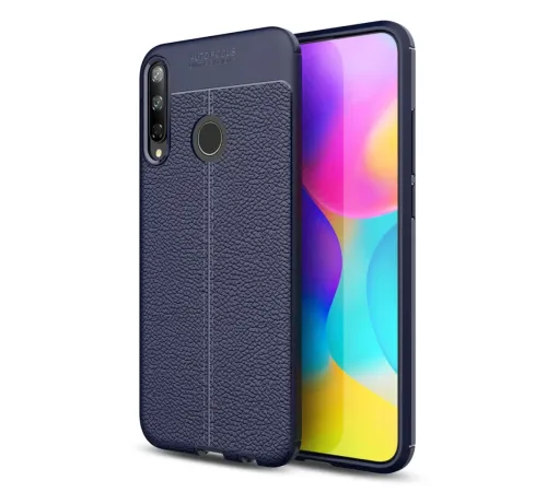 Huawei P40 Lite E Kılıf Auto Focus Kapak - Lacivert